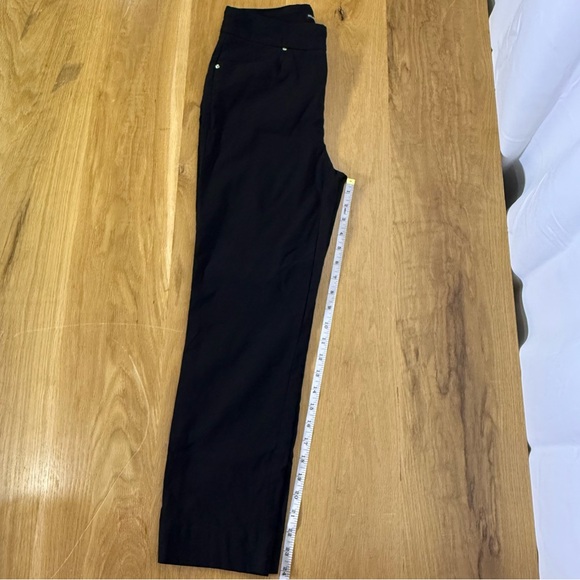 Women’s Hilary Radley Black Pull On Dress Pants Stretch Size M - Picture 6 of 9